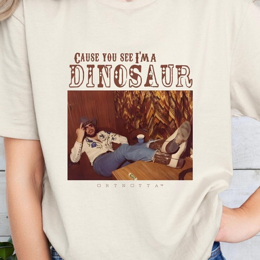 Conway Twitty Caude You See Im A Dinosaur Fan Funny Graphic Gift Unisex T-Shirt